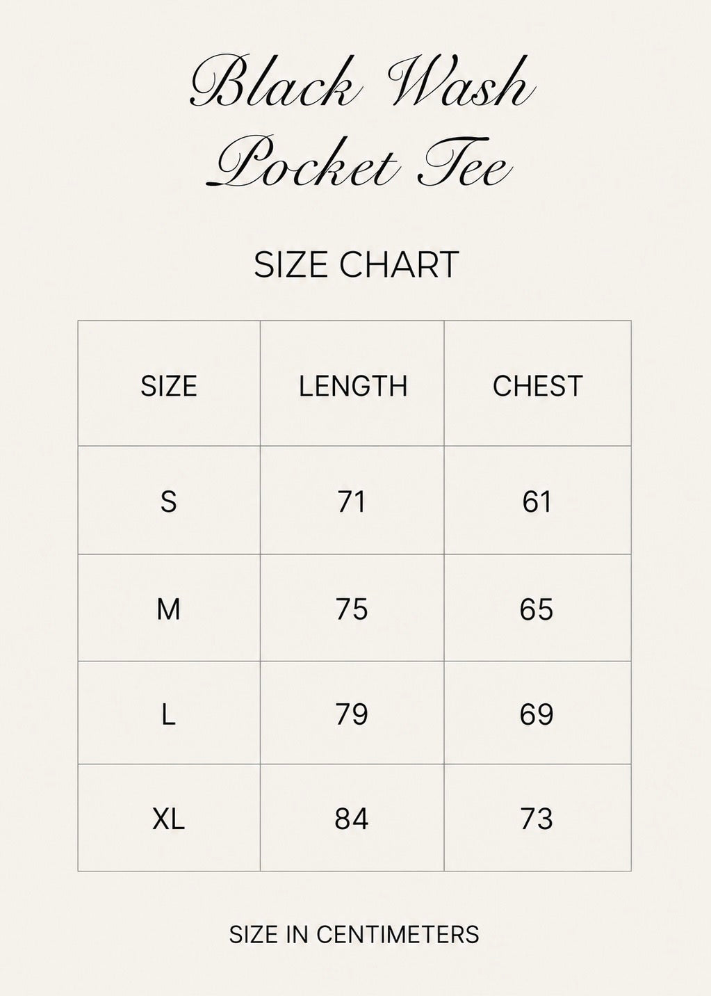 Black Wash Pocket Tee