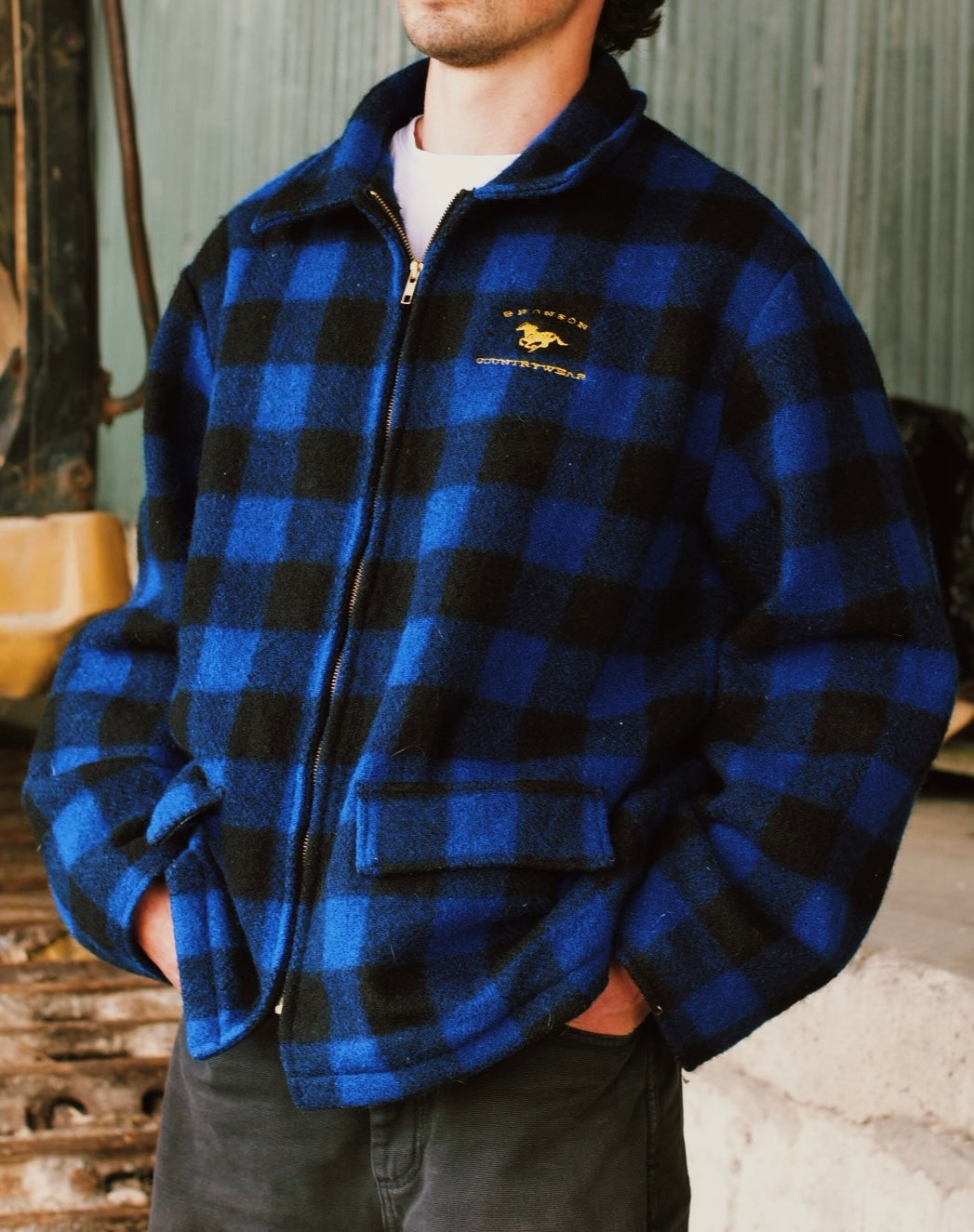 Wool Blend Work Jacket