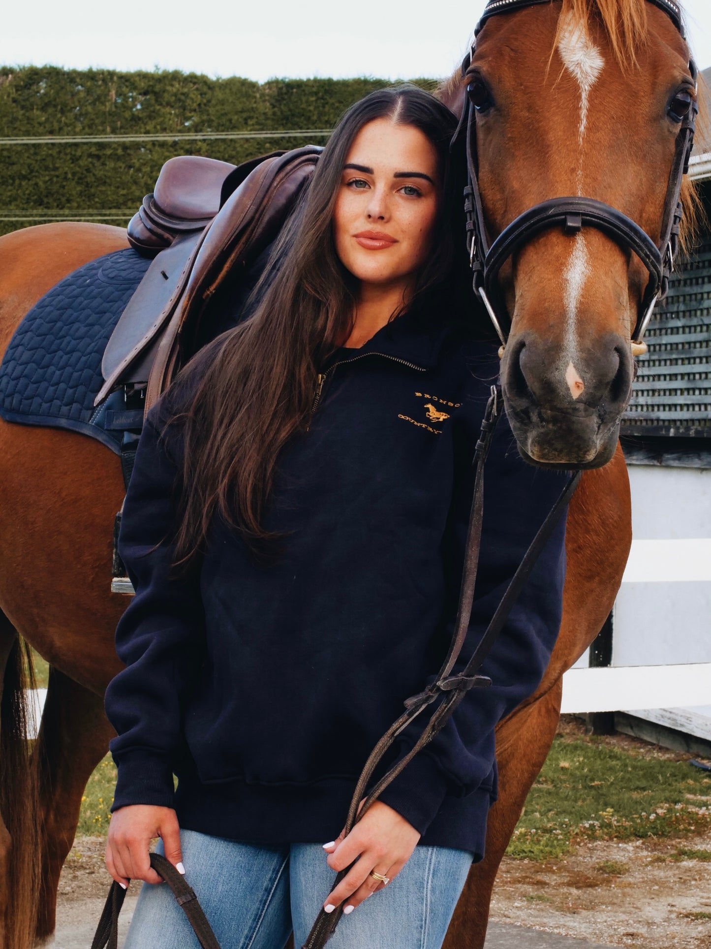 Navy Blue Quarter Zip