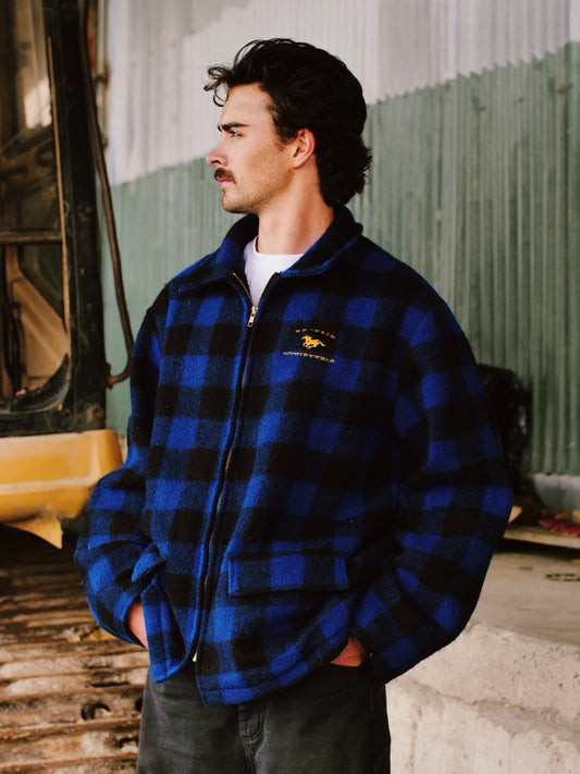 Wool Blend Work Jacket